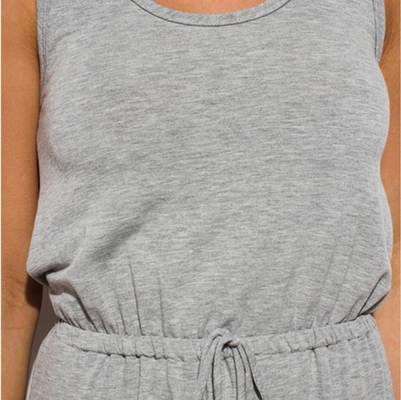 H. Grey Cut Out Jumpsuit - Picture 4 of 4